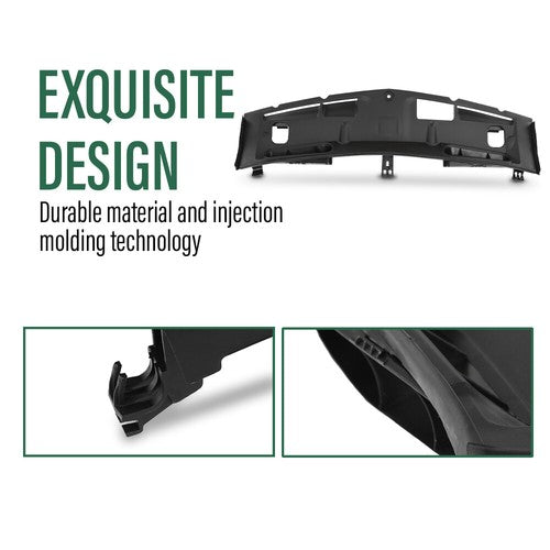 Solid Spare Radiator Fan Shroud Top Upper Cover Splash Shield Fit For C250 C300 C350 C63 AMG
