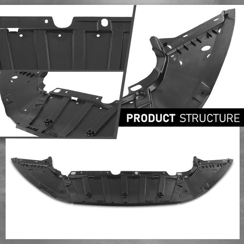 Solid Spare Fit For 2015-2018 Ford Focus Front Engine Splash Shield Under Cover FO1228150