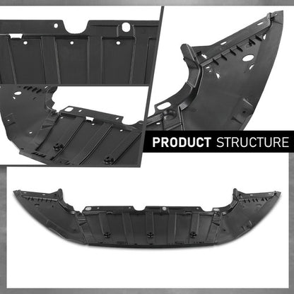 Solid Spare Fit For 2015-2018 Ford Focus Front Engine Splash Shield Under Cover FO1228150