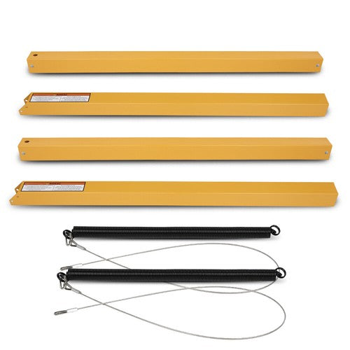 Solid Spare 350 lbs Sided Tailgate Utility Trailer Gate & Ramp Lift Assist System 2 Sided