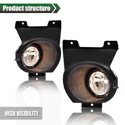 Solid Spare Clear Driving Fog Light Lamps W/ Bulbs Fit For 2011-2014 Ford F150 Left+Right