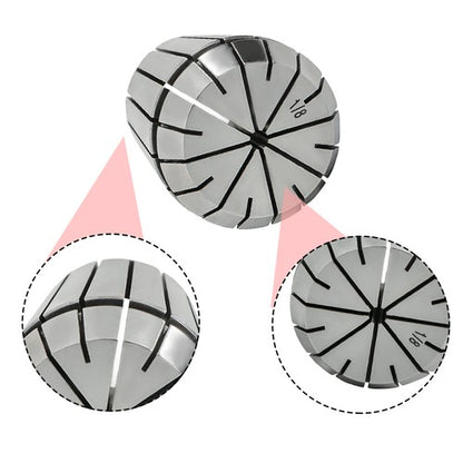 Solid Spare 18 Piece Super Precision ER32 Collet Set Sizes 3/32'' To 25/32''.0002" CNC