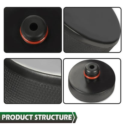 Solid Spare Fit For Tesla Model 3/Y/S/X 4pcs Rubber Jack Lift Pad Adapter Tool Black