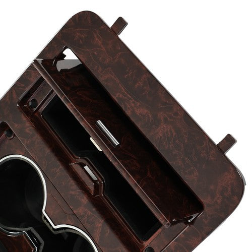 Solid Spare Console Cup Holder Storage Woodgrain for 07-14 Chevy GMC Truck & SUV 23164631