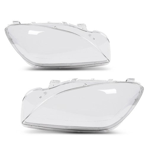 Solid Spare Fit For 2011-2015 Mercedes-Benz ML Class W166 Headlight Headlamp Lens Cover