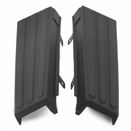 Solid Spare Flex Step Side Tailgate Molding Covers For 09-14 Ford F-150 End Cap Trim 2PCS