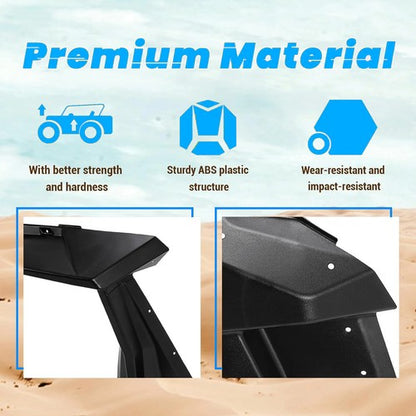 Solid Spare For Polaris RZR Pro XP/Pro R/Turbo R 2020-2024 21 22 Full Coverage Fender Flares