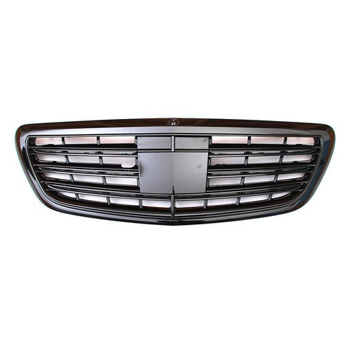 Grille For Mercedes Benz W222 S450 S500 S550 S550 S63 AMG 2014-2020 W/ ACC Black