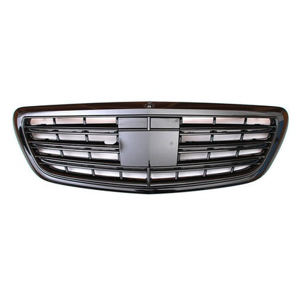 Grille For Mercedes Benz W222 S450 S500 S550 S550 S63 AMG 2014-2020 W/ ACC Black