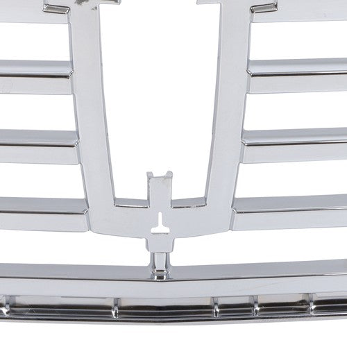 Solid Spare Front Bumper Upper Grille Factory Style Plastic For Lincoln Navigator 2007-2014