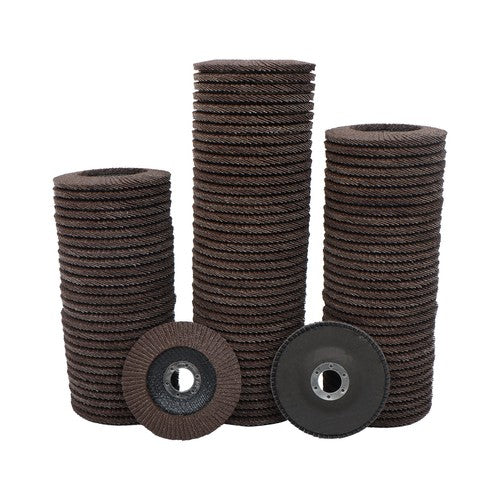 Solid Spare 100Pack 4-1/2"×7/8'' 40 Grit T29 Premium Zirconia Flap Disc Sanding Grinding US