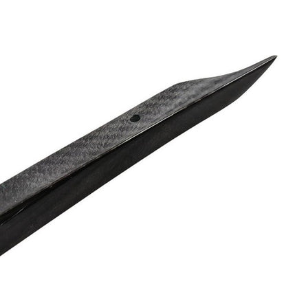 Carbon Fiber Front Bumper Upper Fin Canard Spoiler For 2022-24 Subaru WRX VB S4