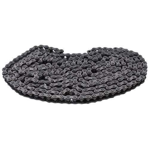 Solid Spare Roller Chain 0.375 Inch #35 10 Feet Carbon Stell with 2 Connecting Link New