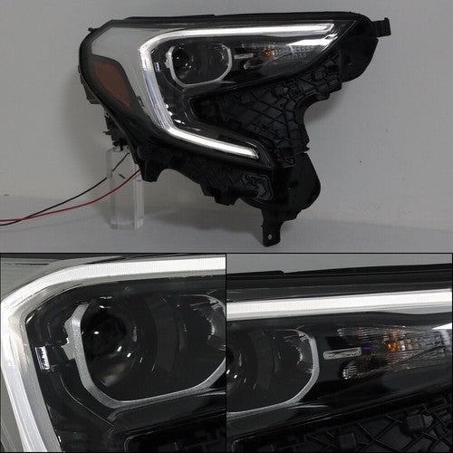 Solid Spare 1PCS RH Xenon HID Headlight Assembly Set fit For GMC Terrain 2018-2021
