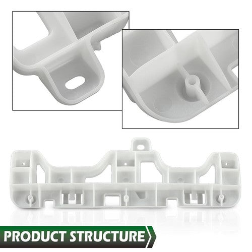 Solid Spare Fit For 2015 2016 2017 Lexus NX200t NX300h Front Bumper Bracket Left+Right Side