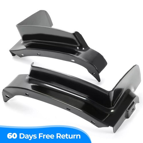 Solid Spare For 78-87 Chevrolet El Camino GMC Caballero NEW 2 pc Front Bumper Fillers Set