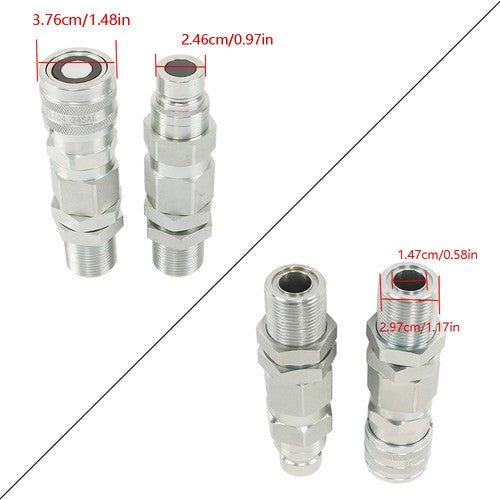 Solid Spare KV13884 AT312877 Fits FOR John Deere 35G 50C 260 325 CT332 Connect Coupler NEW