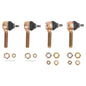 Solid Spare For Yamaha Raptor 660R 700 01-05 02 03 Galvanized Outer Tie Rod End Ball Joints