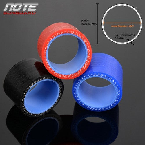 Solid Spare Fit For 25mm - 35mm 90 Degree Tube Turbo Silicone Elbow Coupler Piping Hose Blue