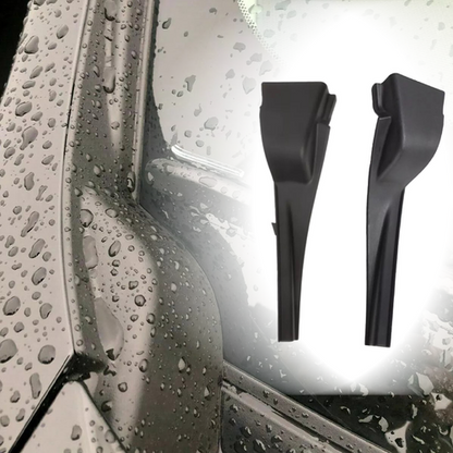 For 2015-2024 2017 Nissan Murano Windshield Wiper Cowl Extension Trim Pair Black