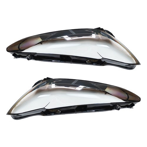 For BMW 4 Series G22 G23 2020-2022 US New A Pair Front Headlamp Lens Cover+Glue