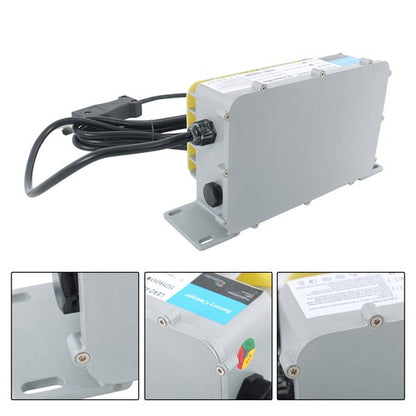 Solid Spare 36V 18A Charger Waterproof For Club Car EZGO Golf Carts With Crowfoot Plug
