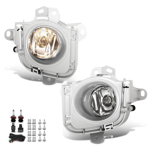 Solid Spare Fog Lights Driving Lamps w/ Bulbs+Wiring+Switch Fit For 2010-2011 Toyota Prius