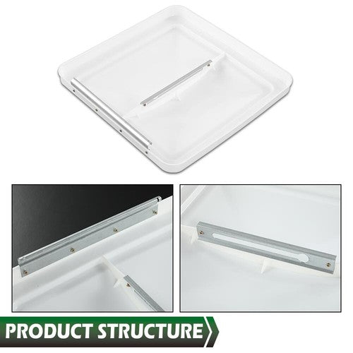 Solid Spare Fit For Ventline Elixir 14"x14" Roof Vent Cover Camper RV Trailer Ventline White