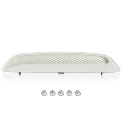 Solid Spare Fit For 2005-2011 Toyota Tacoma Pickup Front Sport Hood Bulge Scoop Kit White