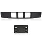 Solid Spare Fit For 2015-2017 Ford F-150 F150 Front Bumper Lower Grille Trim+License Bracket