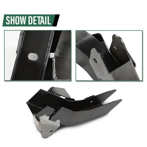 Solid Spare Fit For 97-06 Jeep Wrangler TJ Frame Rust Repair Kit Rear Trail Control Arm