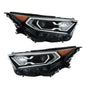 Solid Spare For 19-2022 Toyota RAV4 Hybrid XLE Projector Headlights Assembly LED Left+Right