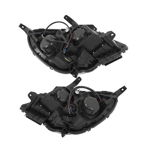 Solid Spare Passenger + Driver Clear For Chevy Equinox 2011-2015 Headlights Front Projector