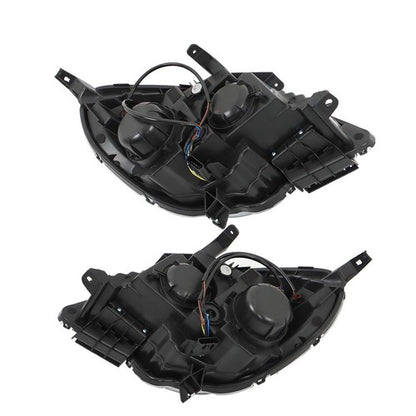 Solid Spare Passenger + Driver Clear For Chevy Equinox 2011-2015 Headlights Front Projector