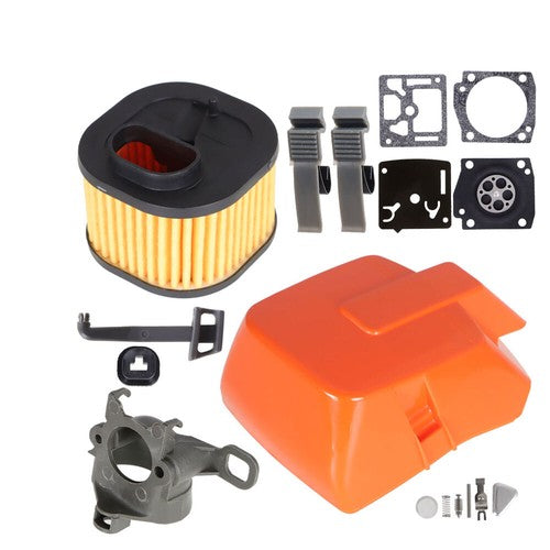 Solid Spare For Husqvarna 365 371 372 362 Chainsaws Air Filter Cover Carb Kit 503 81 77-01