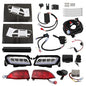 Solid Spare LED Headlight & Tail Light Kit 2018+ For Club Car Tempo Golf Cart New