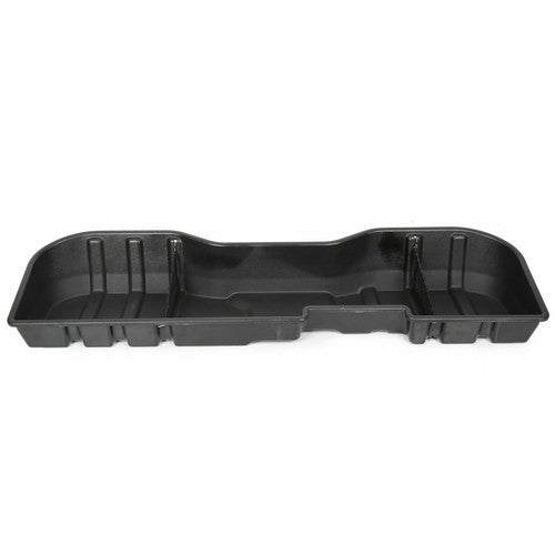 Solid Spare Black Underseat Storage Box for 07-18 Chevy Silverado 07-19 GMC Sierra CREW CAB
