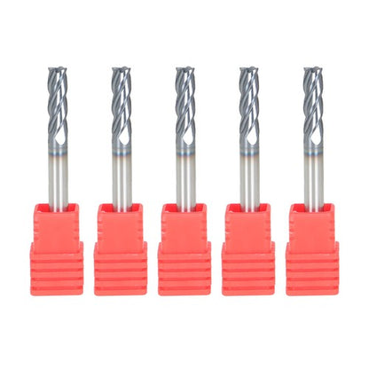 Solid Spare 5 × 3/16" 4 Flute Regular Carbide End Mill 5/8" LOC 2" Overall Length