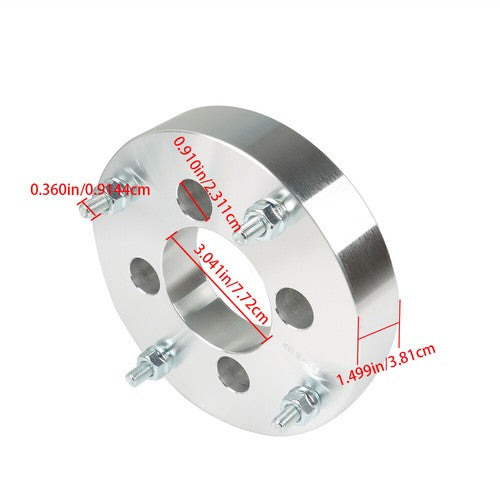 Solid Spare 4PCS 4x110 to 4x156 1.5"Thick Wheel Spacer 90mm Bore For Arctic Cat Honda Suzuki