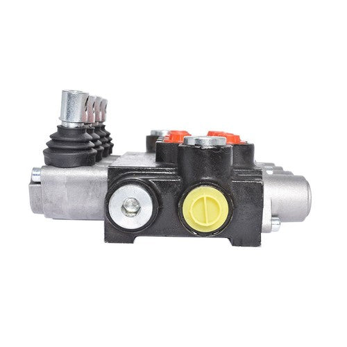 Solid Spare Hydraulic Monoblock Double Acting Control Valve, 4 Spool?11 GPM, SAE Ports