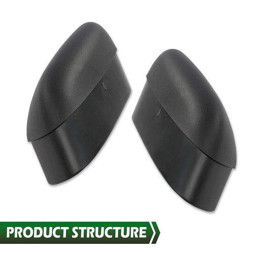 Solid Spare Fit For 2004-2014 Ford F-150 Pickup Running Board Side Step Bar End Cap Pair Set
