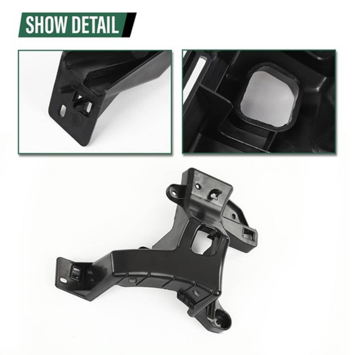 Solid Spare Rear Bumper Bracket Right Side 68244464AA Fit For 17-22 Jeep Compass Ram 1500