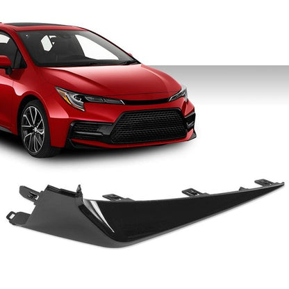 Solid Spare Fit For 20-22 Toyota Corolla Right Front Bumper Side Lower Trim Molding