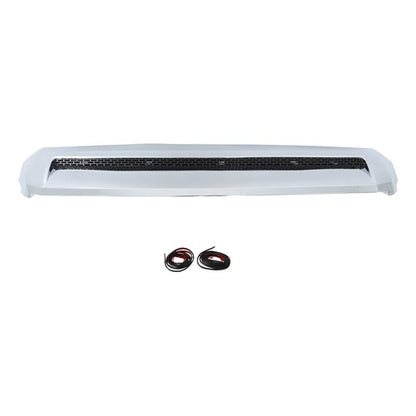 Solid Spare For Toyota Tundra 2014-2021 Chrome Front Upper Hood Bulge Grille Trim Molding