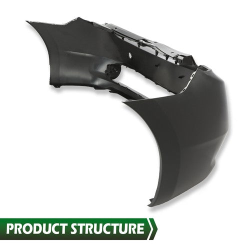 Solid Spare Fit For 2004-2009 Toyota Prius Hatchback Front Bumper Cover Fascia Assembly