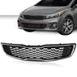 Solid Spare Fit For 2017-2018 Kia Forte5 Hatchback EX LX Front Bumper Upper Grille Grill
