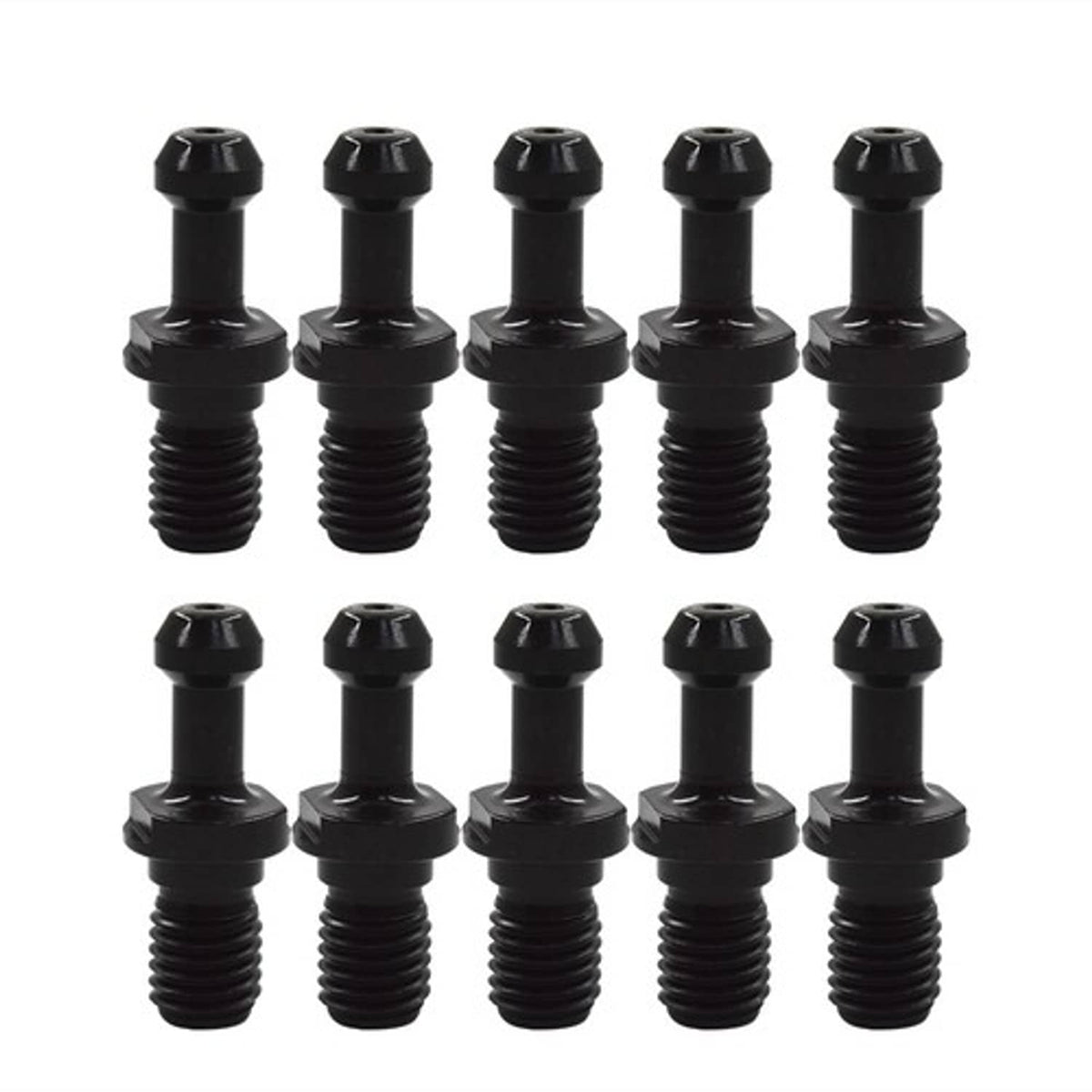 Solid Spare CAT40 45° 0.589" 10Pcs Pull Stud Retention Knob For HAAS TOSHIBA