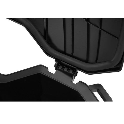 Solid Spare Rear Rack Storage Trunk Box Cargo Box For Yamaha Kawasaki Honda w/ 0.75"-1" Tube