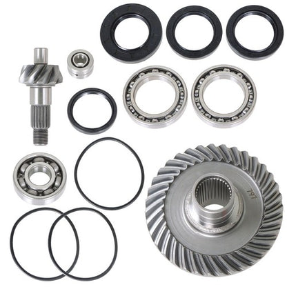 Solid Spare Rear Differential Ring & Pinion Gear Bearing Kit For Honda TRX300FW 1979-2000