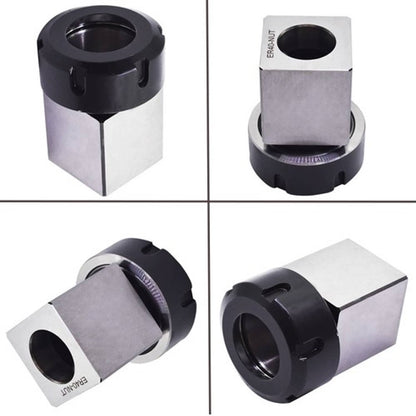 Solid Spare New Square Collet ER-40 Block Chuck Holder For CNC Lathe Engraving Machine